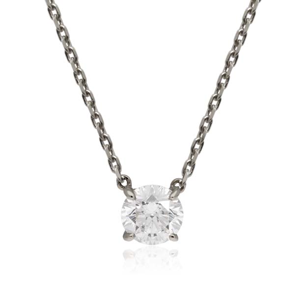 K18/Pt「0.3ct  サーシャ」ネックレス