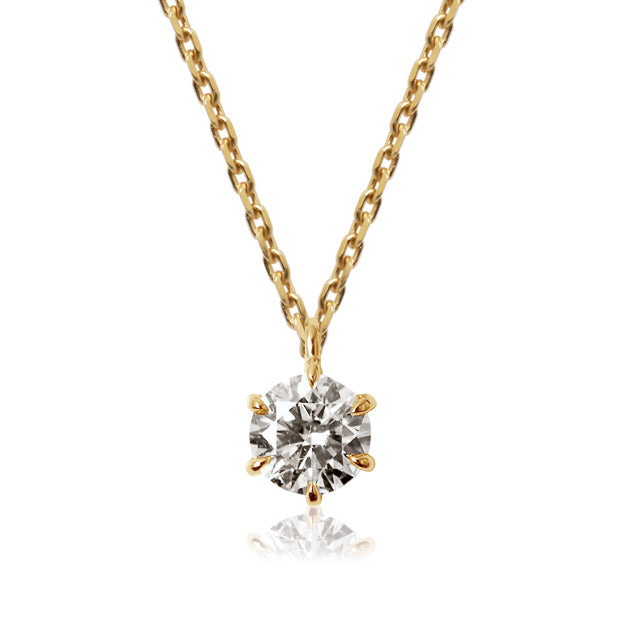 K18/Pt「0.3ct クラウディア」ネックレス