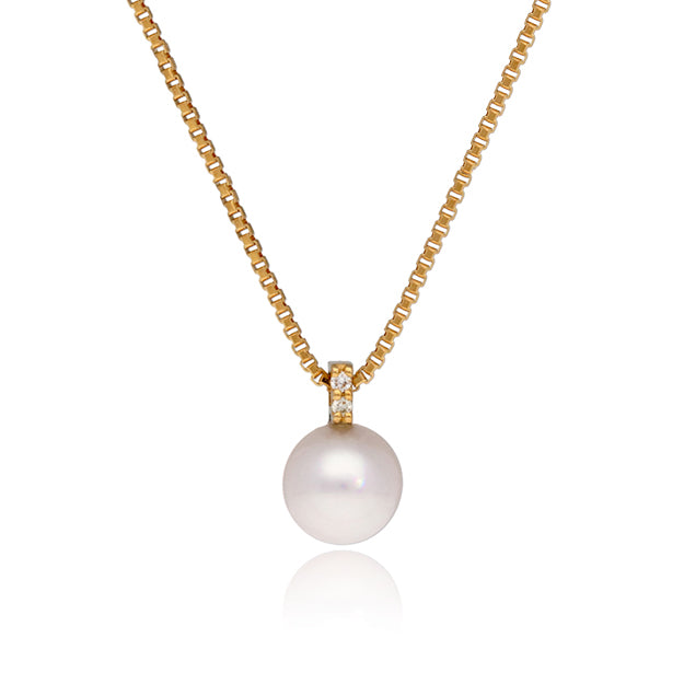 K18/Pt アコヤパール イベリス ネックレス