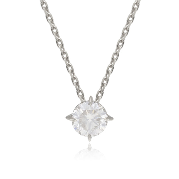 K18/Pt「0.4ct オザリス」ネックレス