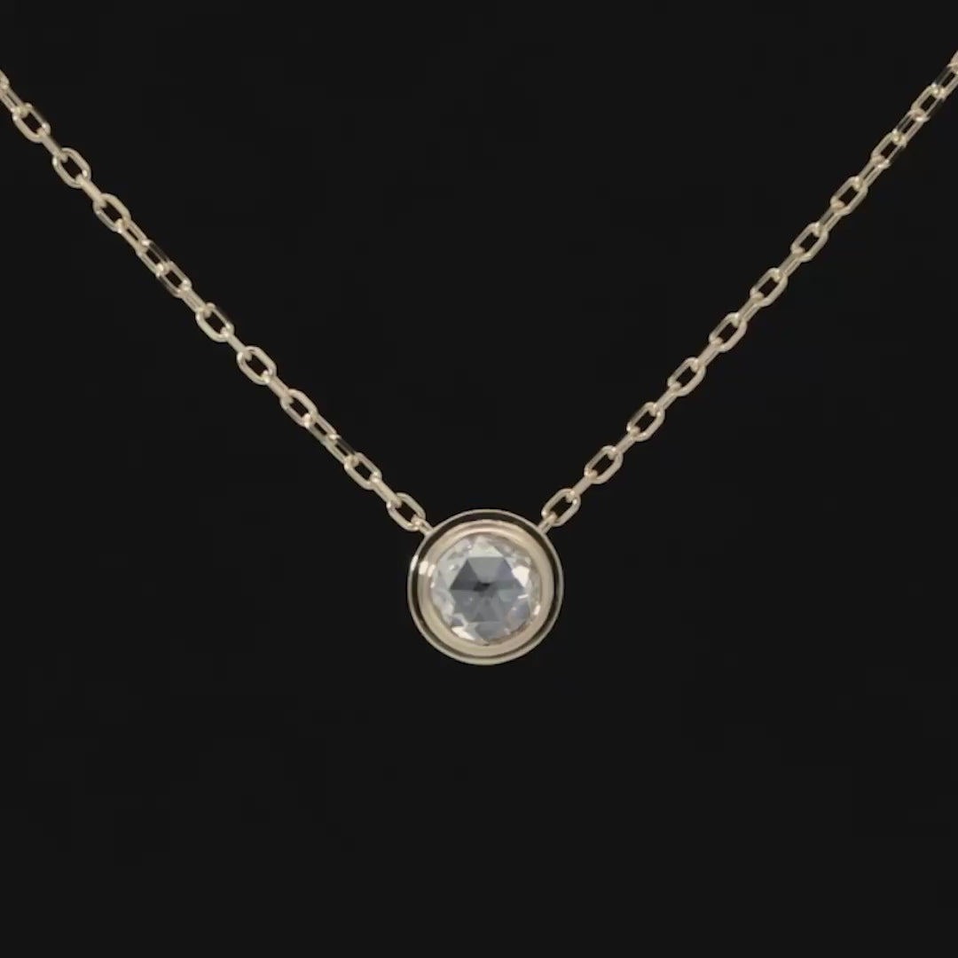 K18/Pt「0.2ctキース」ネックレス｜【オレフィーチェ】Orefice