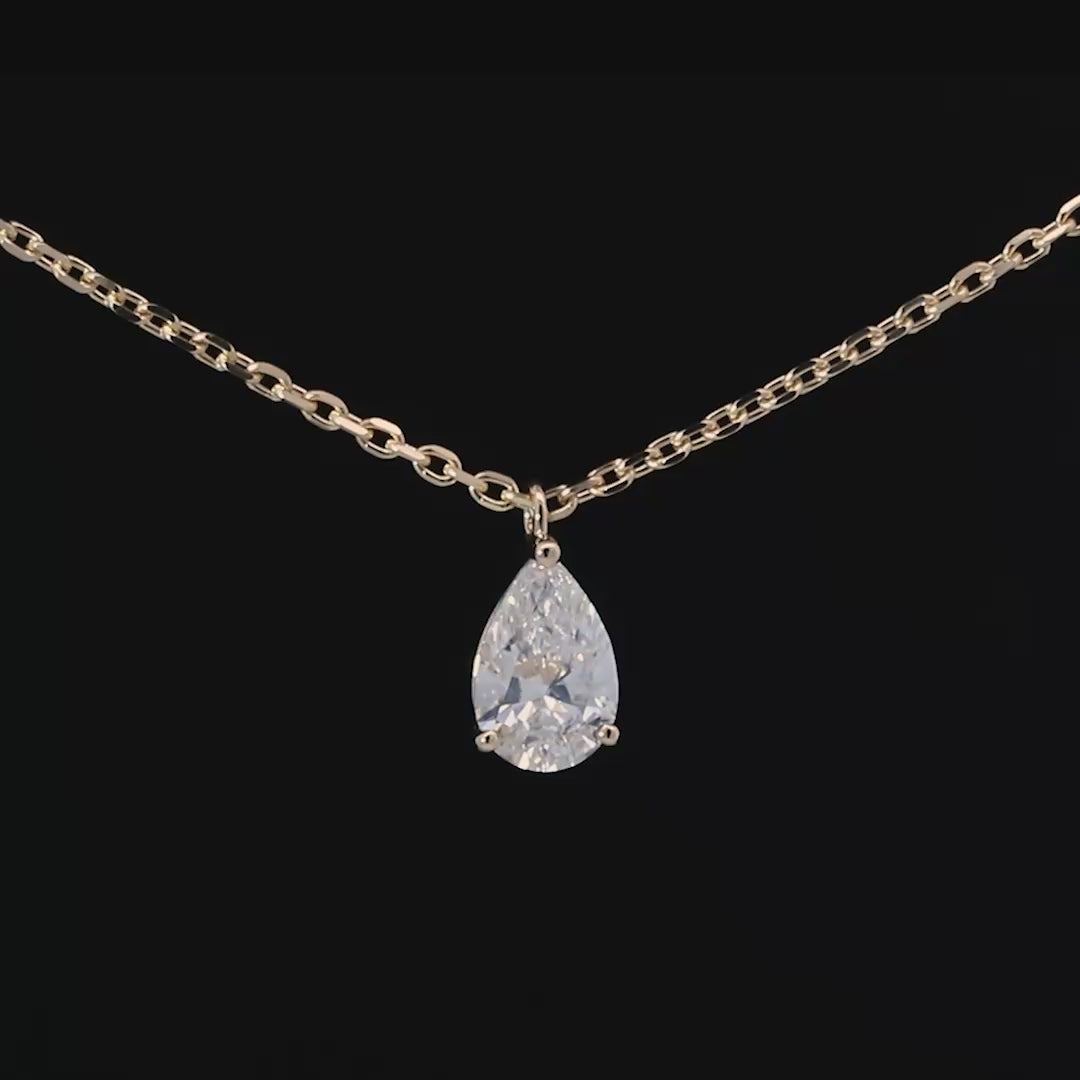 K18/Pt 「0.5ctデュール」ネックレス｜【オレフィーチェ】Orefice