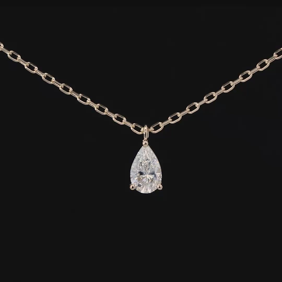 K18/Pt 「0.3ctデュール」ネックレス｜【オレフィーチェ】Orefice