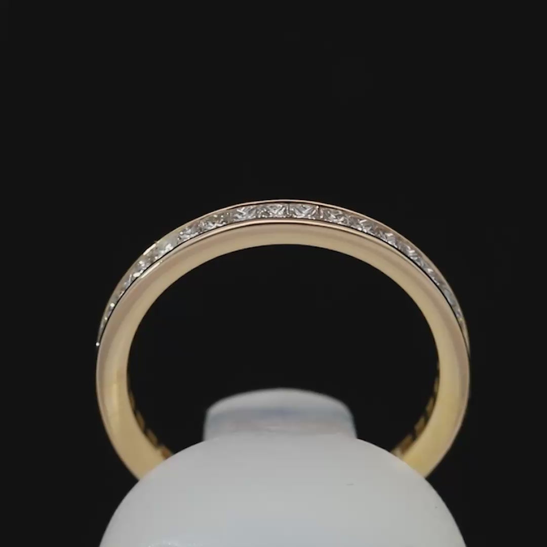 K18/Pt「デセント フルエタニティ」リング｜【オレフィーチェ】Orefice