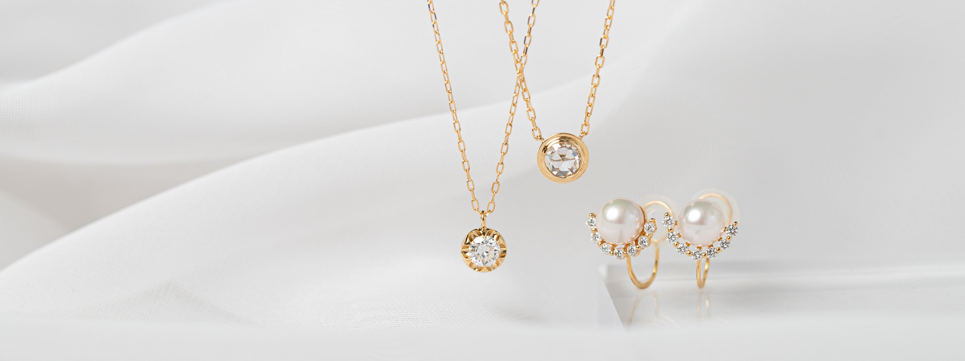 orefice オレフィーチェ ダイアナ ネックレス k18 wg オレフィーチェ