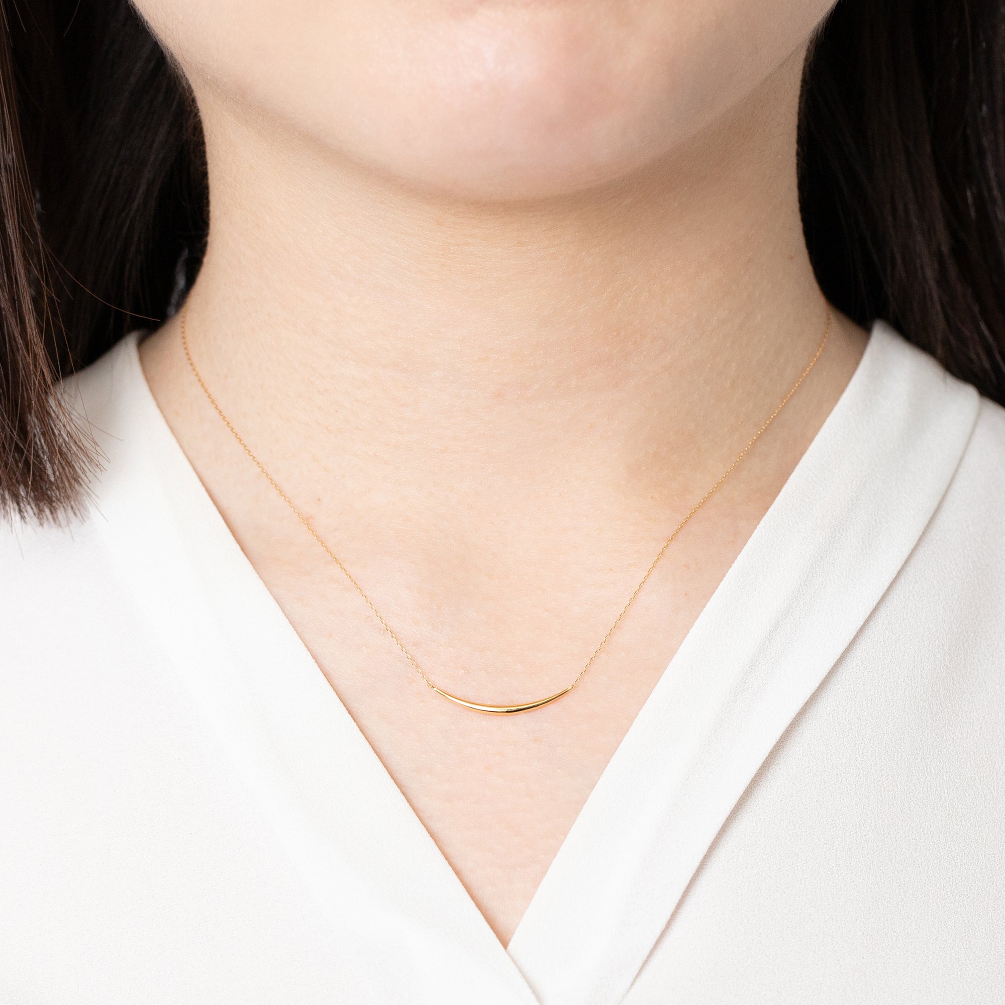 11月13日発売 K18/Pt「ソフィライン」ネックレス